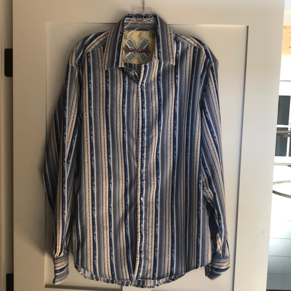 Robert Graham striped button down